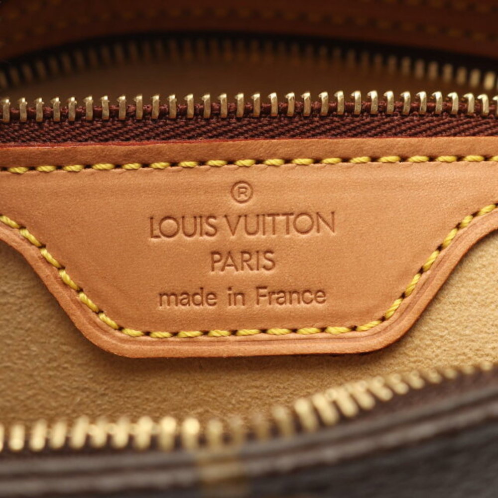 Louis Vuitton Brown Leather Looping Bag Monogram Shoulder - Picture 4 of 7